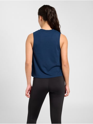 Hummel T-Shirt Hmlmt Vanja Multisport Damen in DRESS BLUES