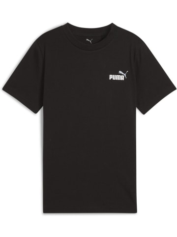 Puma T-Shirt "ESS 2 COLOR Small No.1 Logo Tee B" in Schwarz