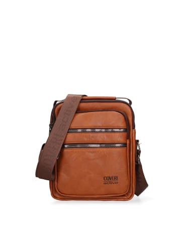 Enrico Coveri Umhängetasche in LIGHT BROWN