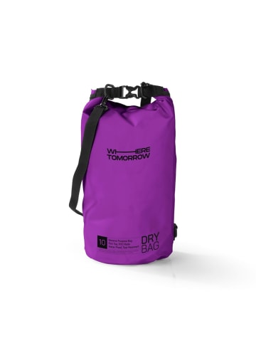 Where Tomorrow Wasserdichte Tasche PVC dry bag - Style 01 - 10L - lila