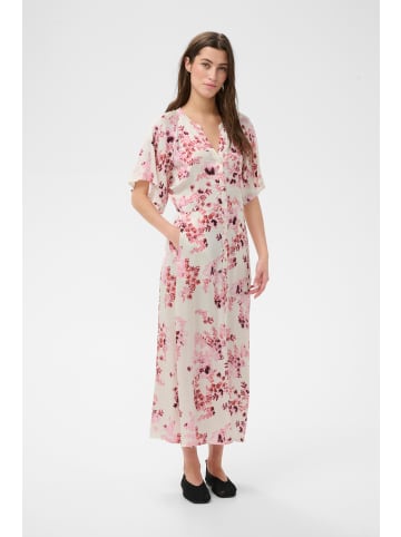PART TWO Kleid AlajaPW Feminine Form in Pink Shadow Flower Print