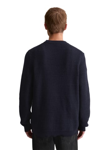 Marc O'Polo DENIM Woll Pullover relaxed in Blue Depths