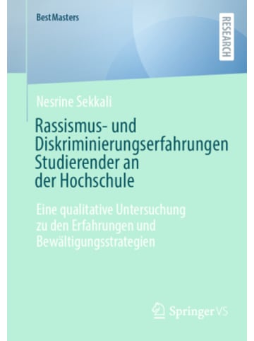 Springer Berlin Buch - Rassismus- und Diskriminierungserfahrungen Studierender an der Hochschul