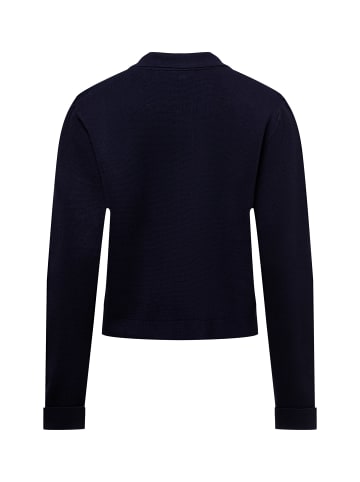Marie Lund Strickjacke in marine - 0001