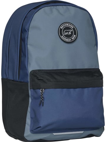 BECKMANN Beckmann Rucksack City Green Colorblock