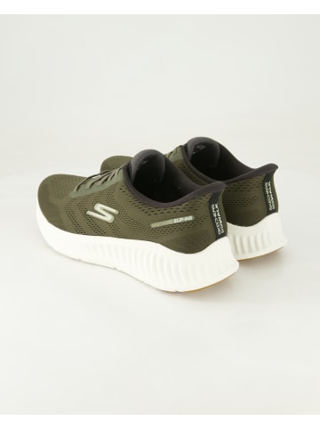 Skechers Slip On Sneaker in Grün