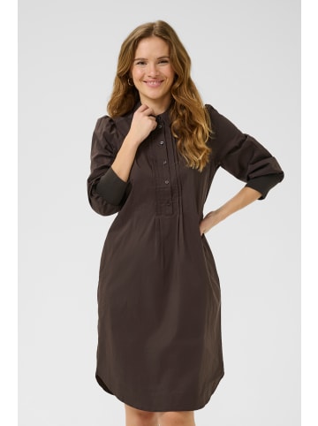 CULTURE Kleid CUtoyam Relaxed fit in Demitasse