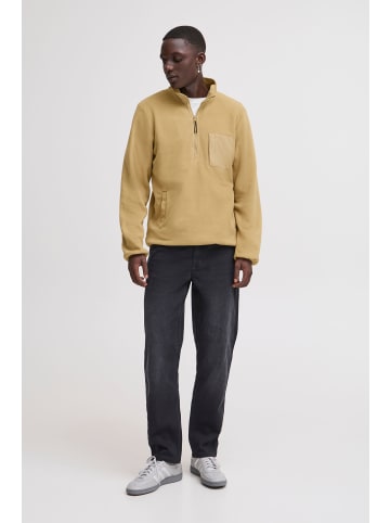 BLEND Fleecejacke BHBROOKS Sweatshirt halfzipp in Braun