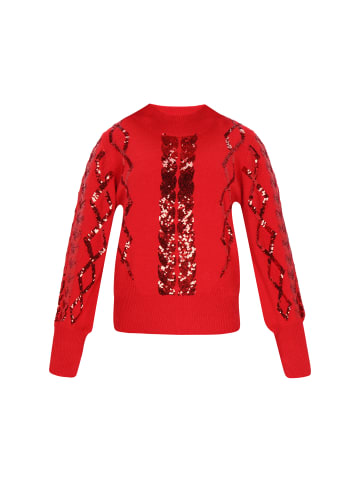 faina Women Sweater in red