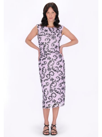 Usha Women Dress in rose black
