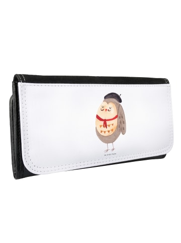 Mr. & Mrs. Panda Portemonnaie für Damen Eule Frankreich ohne Spruch in Weiß