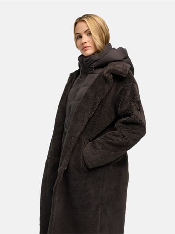 Navahoo Wintermantel Teddyzauber 14 in Choco