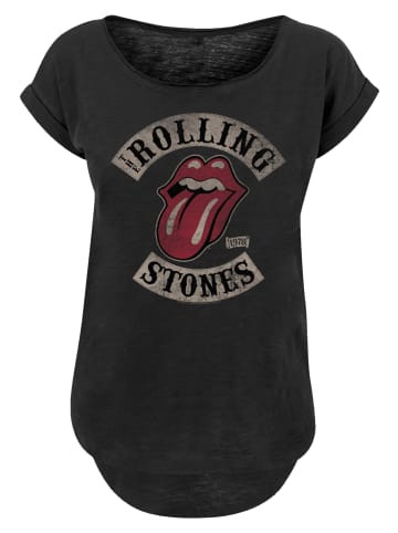 F4NT4STIC Long Cut T-Shirt The Rolling Stones Tour '78 in schwarz