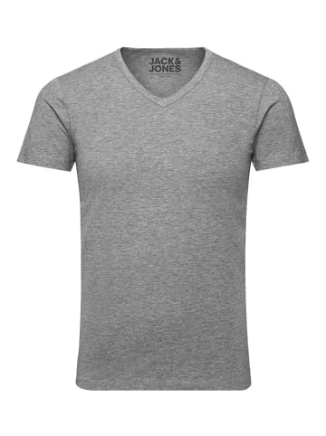 Jack & Jones 3er-Set  T-Shirt in Grey/grey/grey