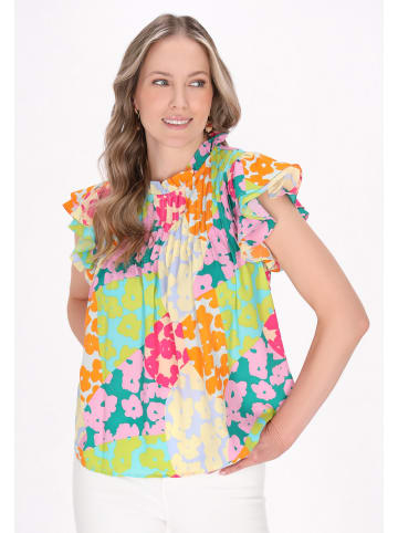 usha FESTIVAL Women Blouse in multicolour green