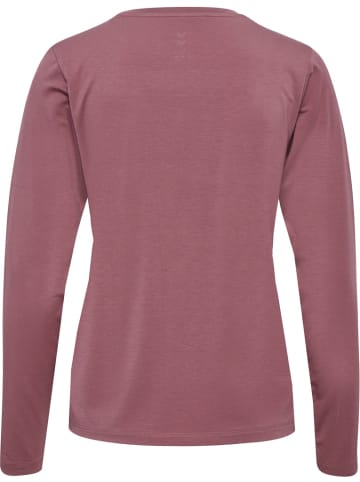 Hummel Longsleeve "Yoga Soft Loose W T-Shirt Longsleeve" in Pink