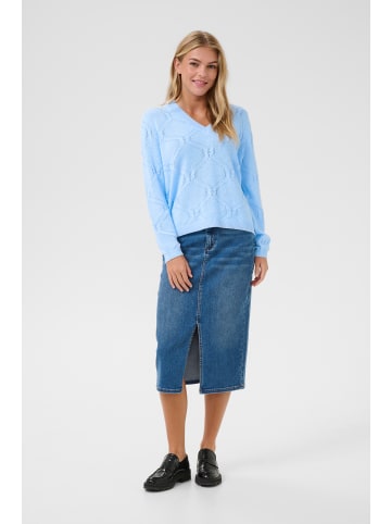 Kaffe Strickpullover KAcharlie in Windsurfer