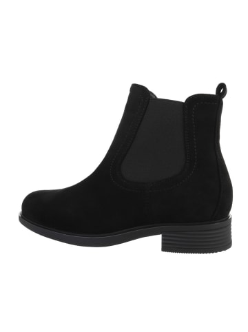 Ital-Design Stiefelette in Schwarz