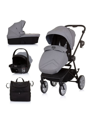 Chipolino 3 in 1 Kombikinderwagen Linea in grau