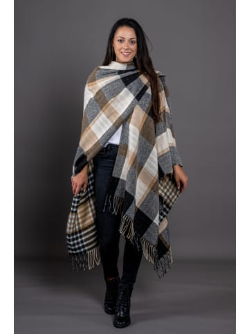 collezione alessandro Poncho " Bella " in beige