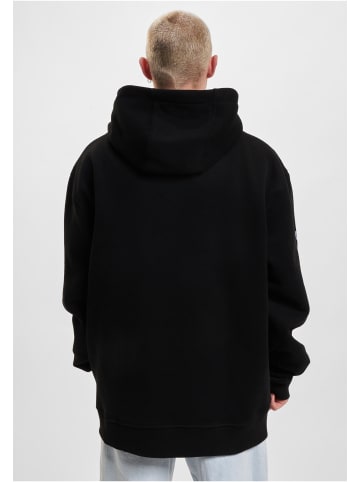 DEF Zip-Kapuzenpullover in black