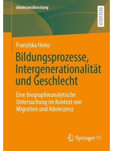 Springer Berlin Buch - Bildungsprozesse, Intergenerationalität und Geschlecht