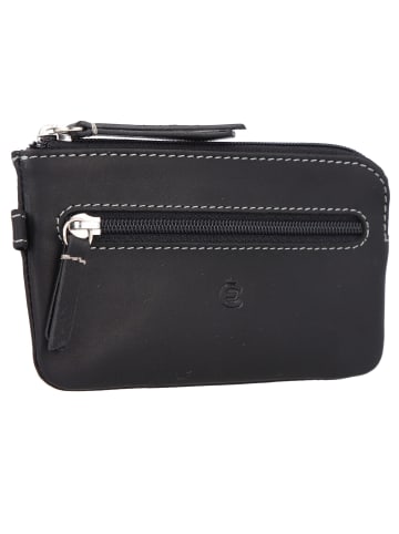 Esquire Dallas Schlüsseletui Leder 12,5 cm schwarz