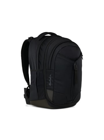 Satch Schulrucksack-Set MATCH "Blackjack" 3-teilig in Schwarz