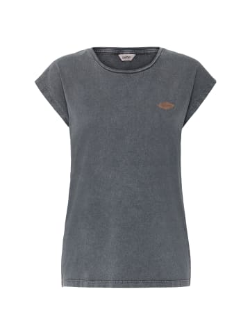 Oxmo Rundhalsshirt OXSille in Grau