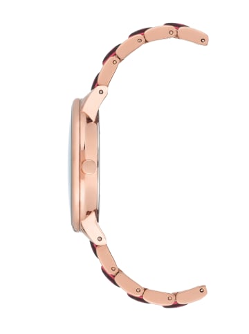 Anne Klein Quarzuhr Fashion Trends in rot / rosegold