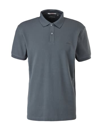 s.Oliver Polo-Shirt in 95A1_schiefergrau