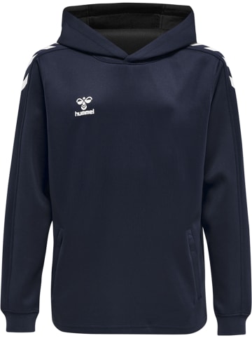 Hummel Hoodie Hmlcore Xk Poly Kids Sweat Hoodie in MARINE