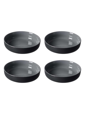 Ritzenhoff & Breker 4er Set Schalen Jasper in – ø 19.0 cm in Schwarz
