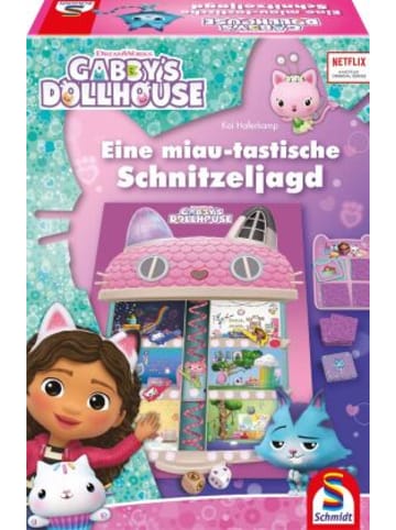 Schmidt Spiele Spiel - Gabby's Dollhouse, Eine miau-tastische Schnitzeljagd