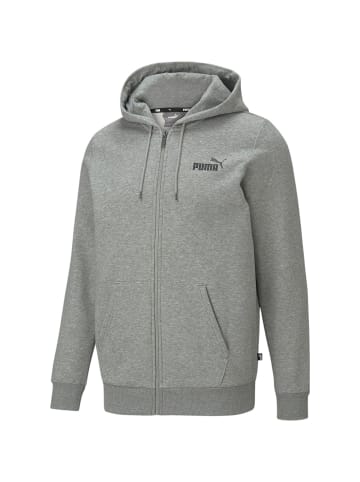 Puma Bodywear ESS Small Logo FZ Hoodie F in Grau0669