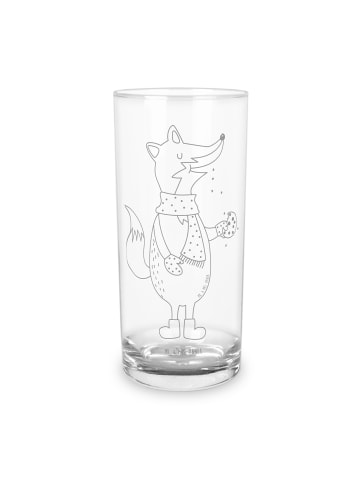 Mr. & Mrs. Panda Blümchentailglas Fuchs Keks ohne Spruch in Transparent