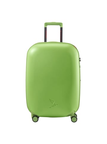 Pack Easy Gen T 4 Rollen Trolley 64 cm mit Dehnfalte grün