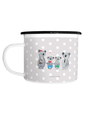 Mr. & Mrs. Panda Kaffeetasse Koala Familie zwei ohne Spruch in Grau Pastell