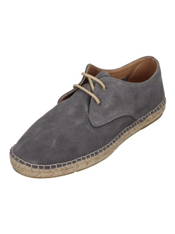 Espadrij l'orginale Espadrilles PAYSAN VELOUR MEN in grau