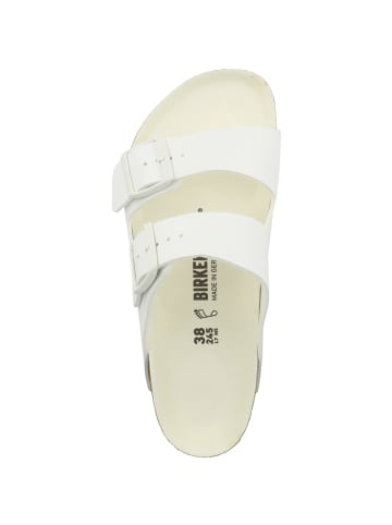 Birkenstock Sandale Arizona Birko-Flor normal in weiss