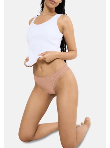 Sloggi String GO Crush in Cameo brown