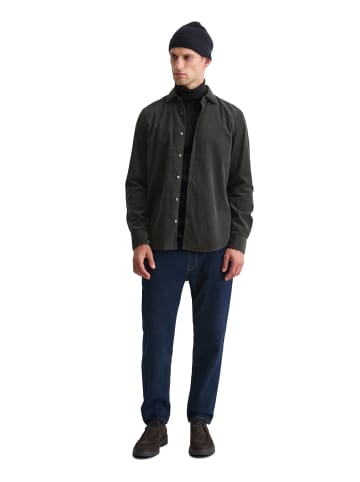 Marc O'Polo Cord-Hemd shaped in broken graphite