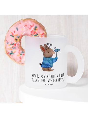 Mr. & Mrs. Panda Tasse Fische Astrologie mit Spruch in Transparent