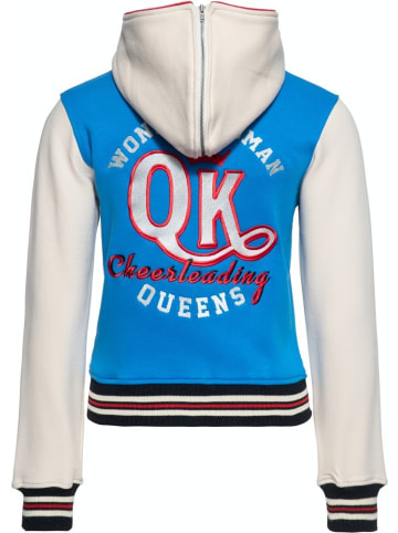 Queen Kerosin Sweatjacke in Weiß