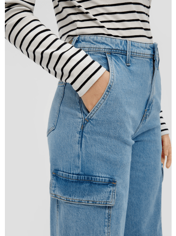 s.Oliver Jeans-Hose lang in Blau