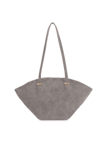 Seidenfelt Rena Schultertasche 45 cm grey