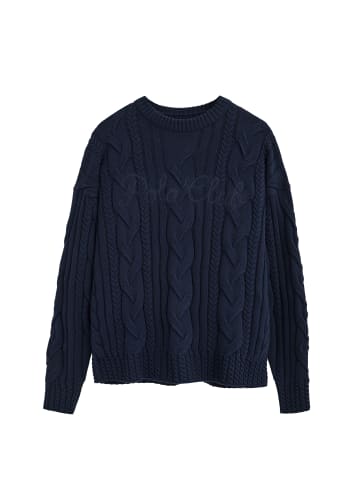 Polo Club Pullover MAN NAVIGLI LONG SLEEVE RELAXED FIT in Navy Blau