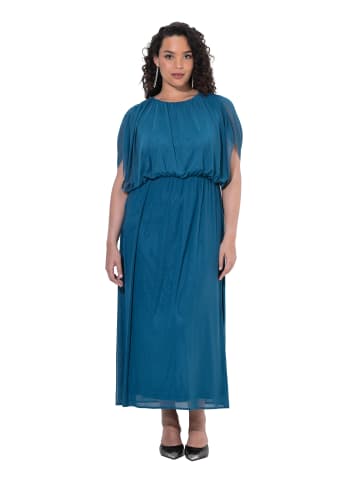 Ulla Popken Abendkleid in petrolblau
