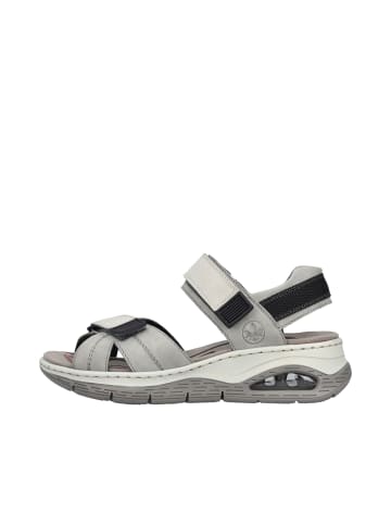 rieker Sandale in cement/hellgrau