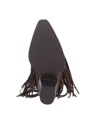 Ital-Design High Heel in Dunkelbraun